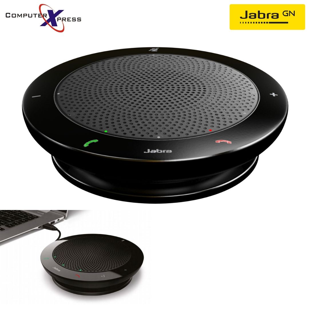 Jabra Speak 410 USB Speakerphone with Omnidirectional Microphone For Softphone